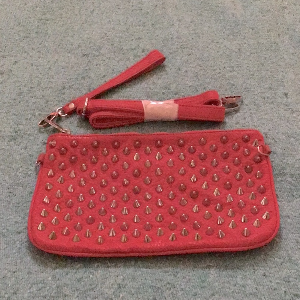 Steve Madden top quality studded oversized clutch/ purse